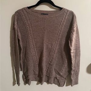 American Eagle, brown sweater